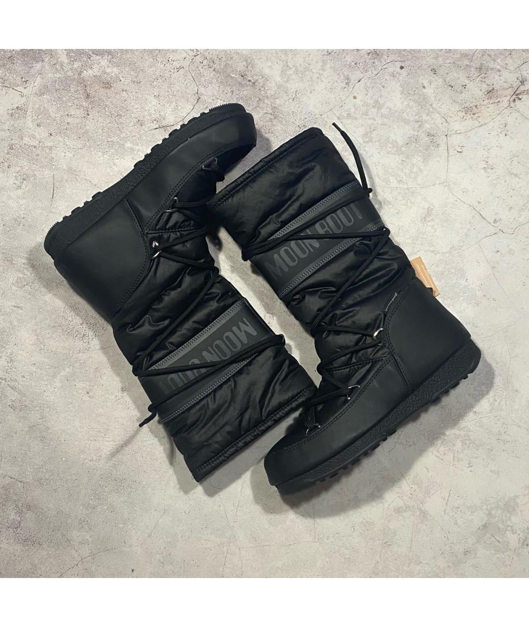 MOON BOOT Черные ботинки, фото 5