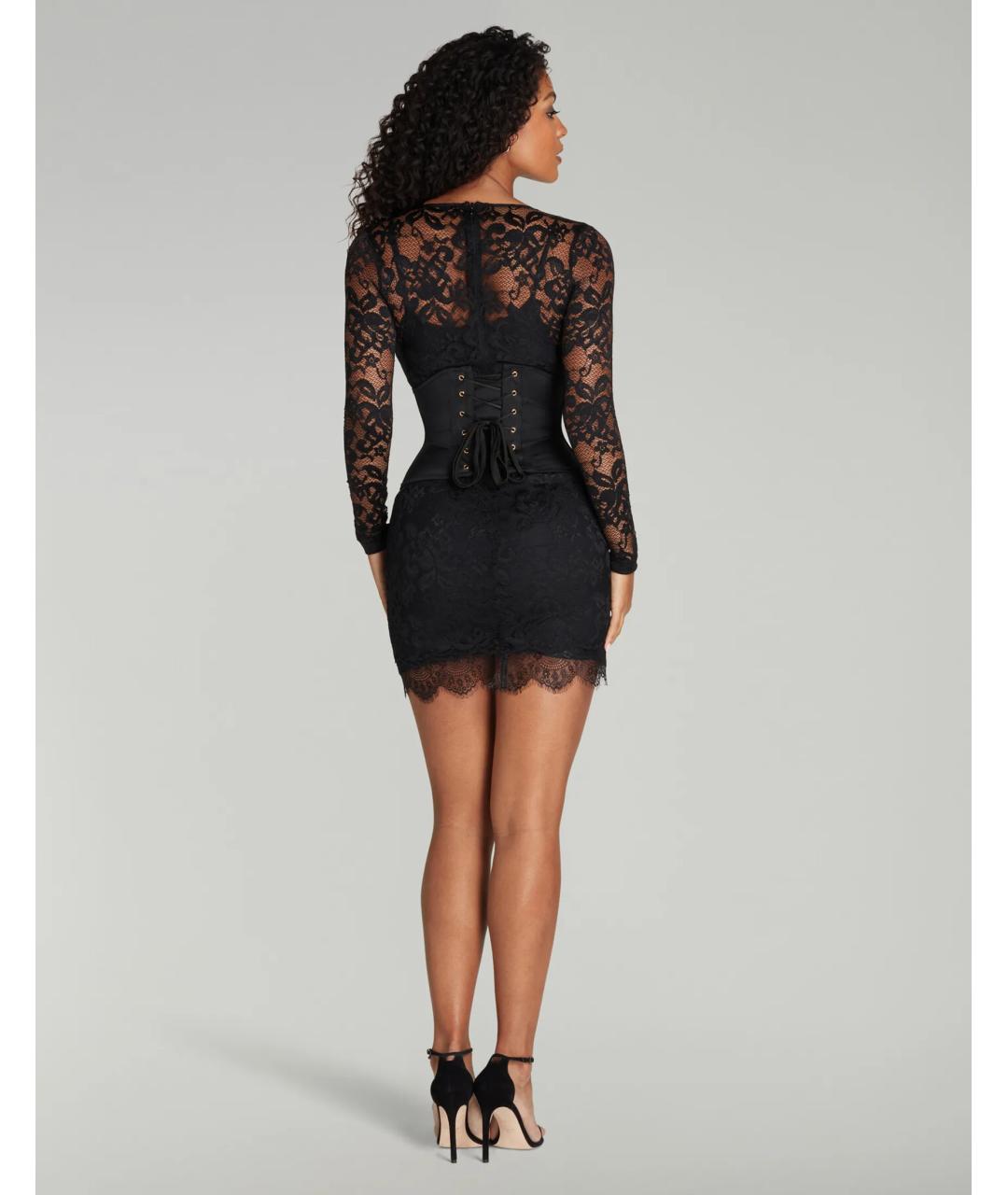 AGENT PROVOCATEUR Черное кружевное платье, фото 5