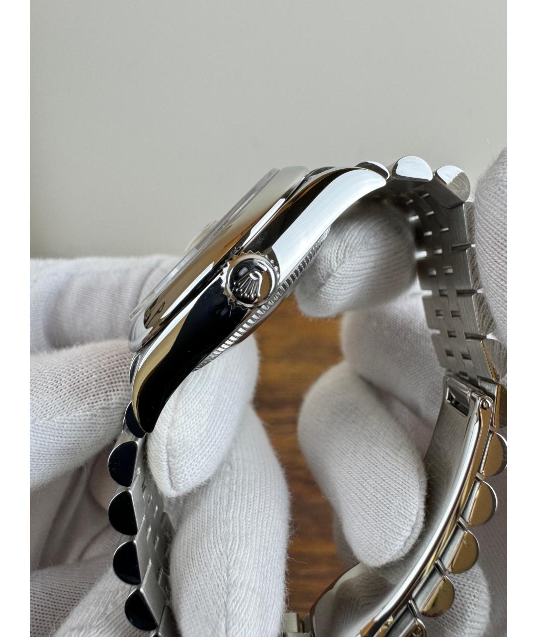 ROLEX Серебряные часы, фото 4