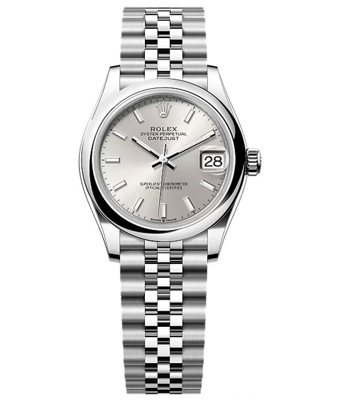 ROLEX Серебряные часы, фото 1