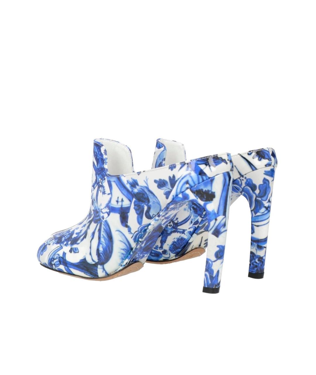 DRIES VAN NOTEN Мульти кожаные мюли, фото 4