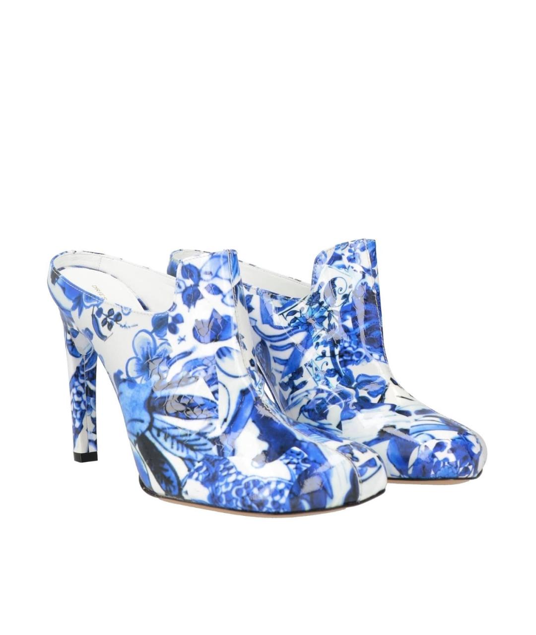 DRIES VAN NOTEN Мульти кожаные мюли, фото 2