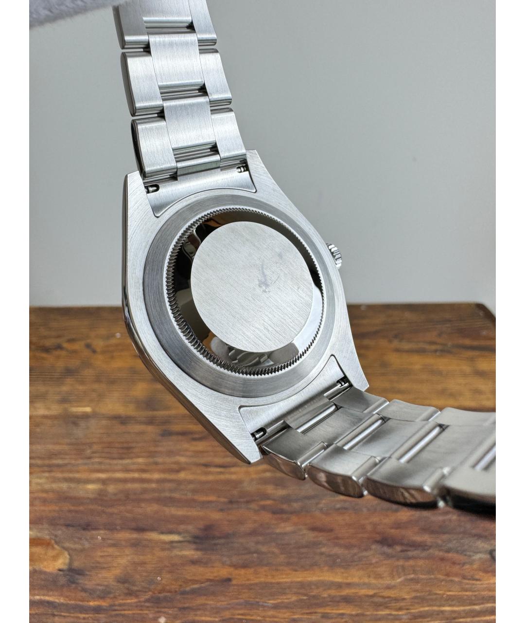 ROLEX Серые часы из белого золота, фото 8