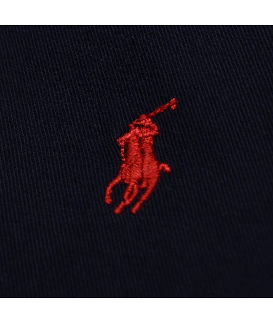POLO RALPH LAUREN Темно-синяя хлопковая куртка, фото 8