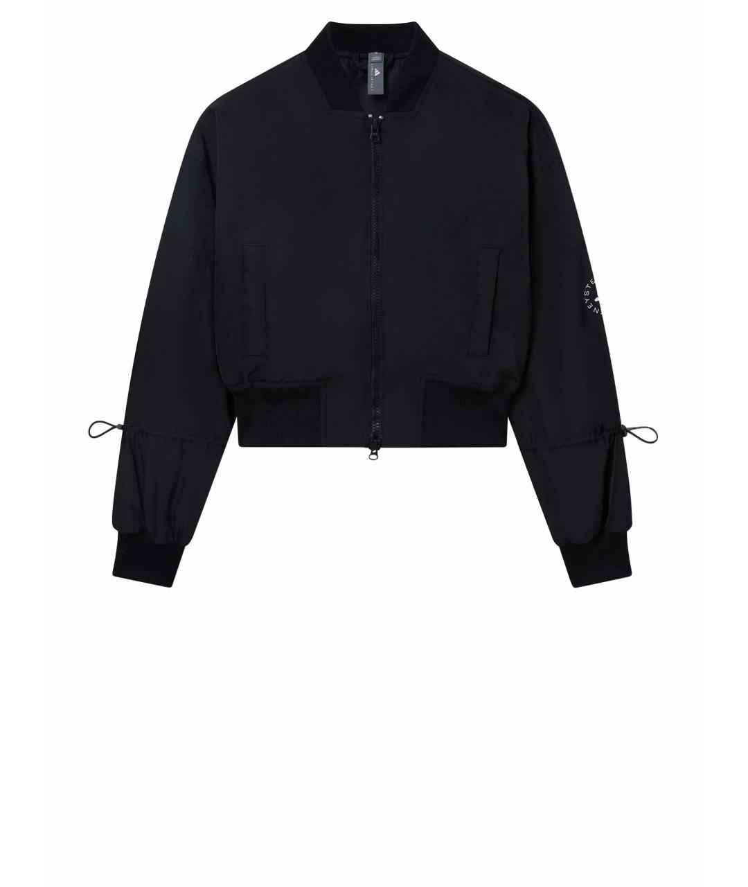 ADIDAS BY STELLA MCCARTNEY Черная полиэстеровая куртка, фото 1