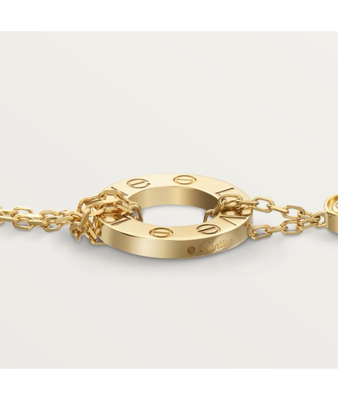 CARTIER Желтый браслет из желтого золота, фото 3