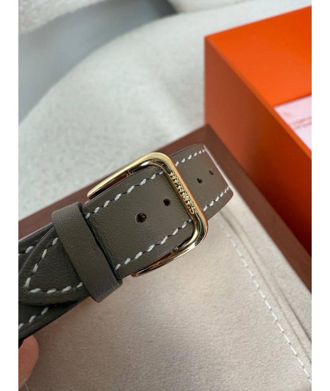 HERMES Золотые часы из желтого золота, фото 3