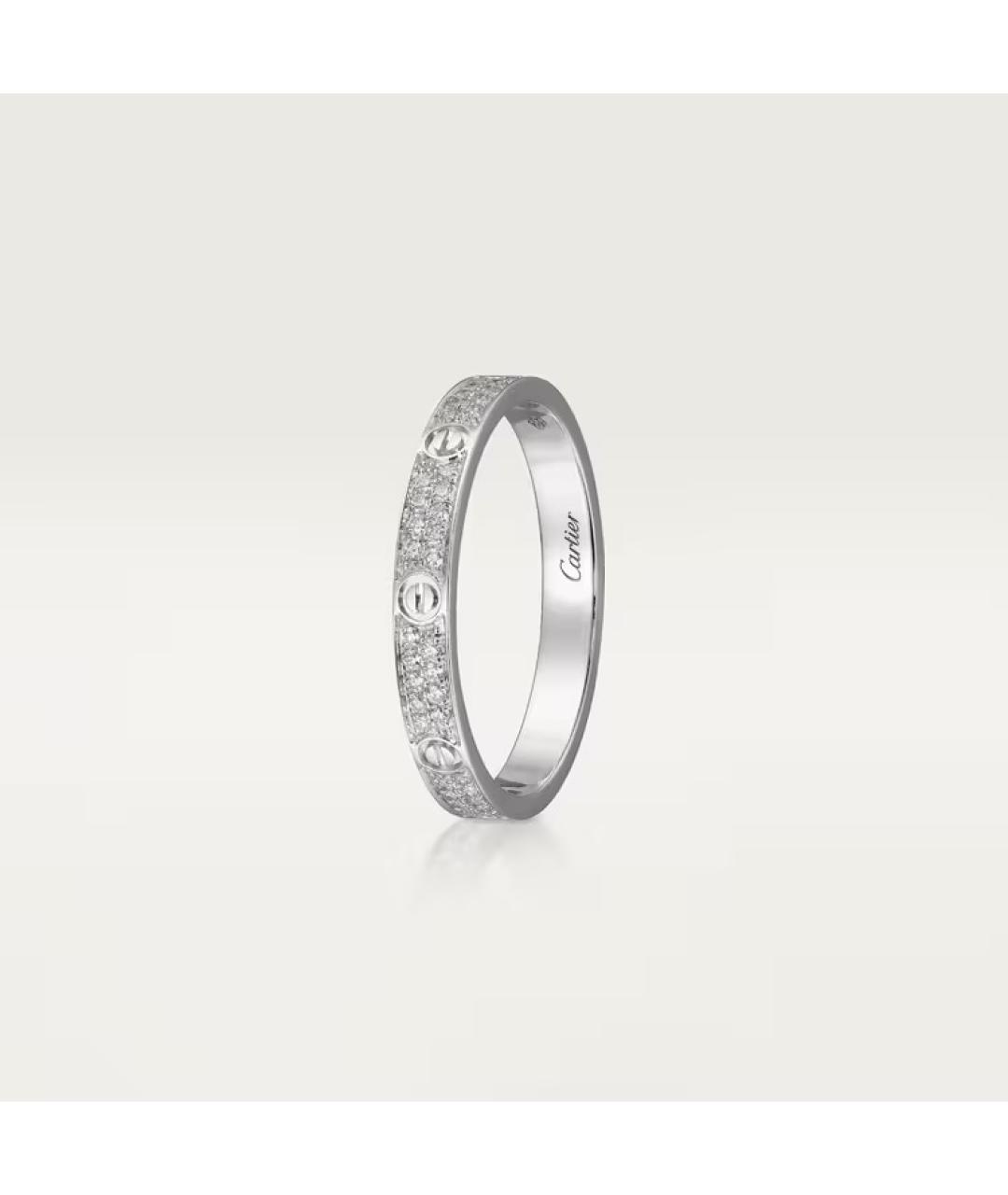 CARTIER Кольцо из белого золота, фото 3