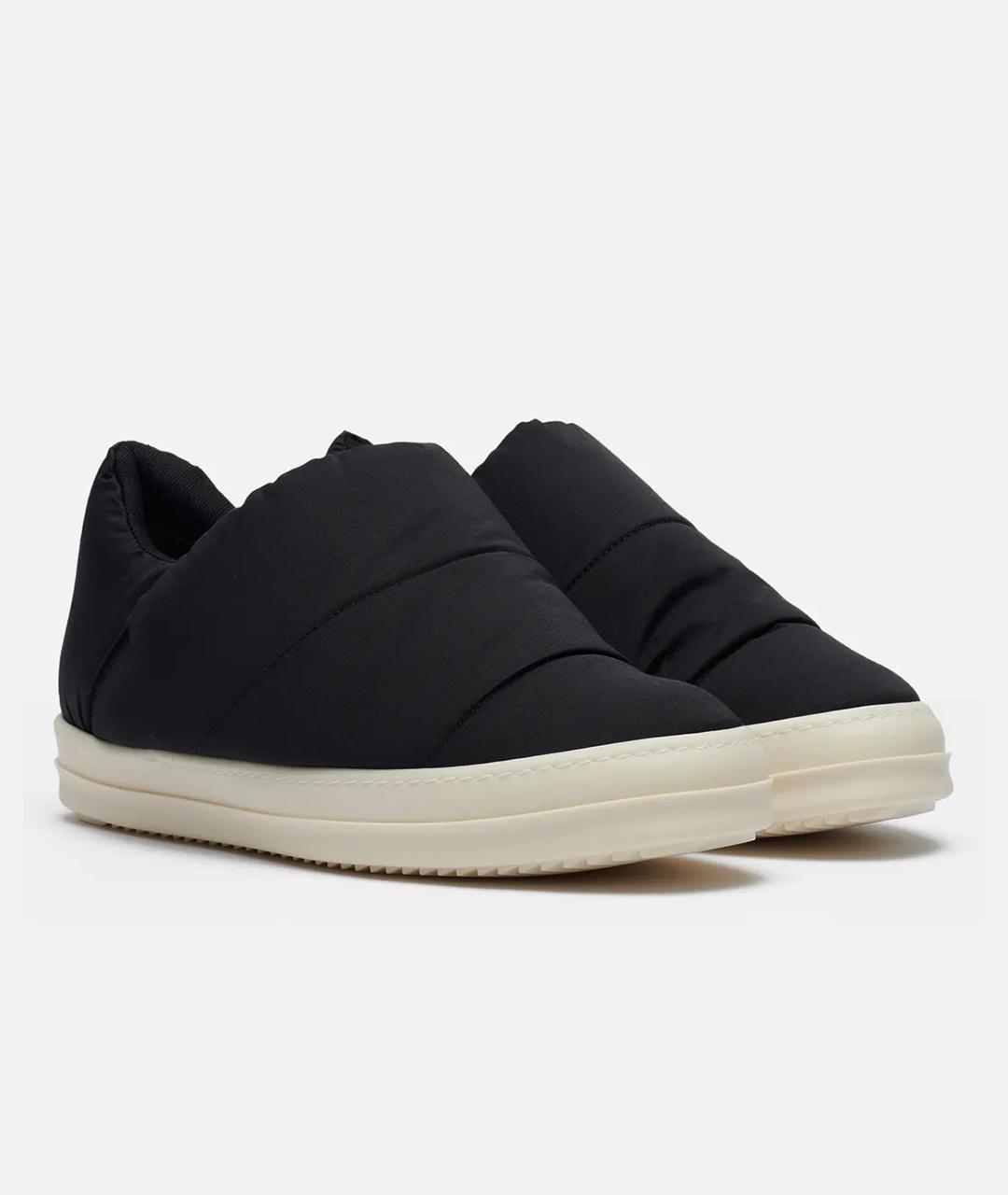 RICK OWENS Черные кеды, фото 7
