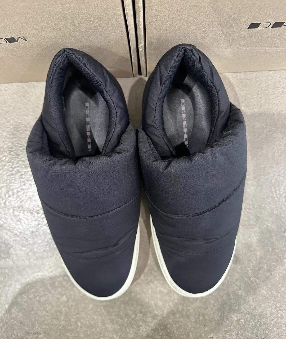 RICK OWENS Черные кеды, фото 7