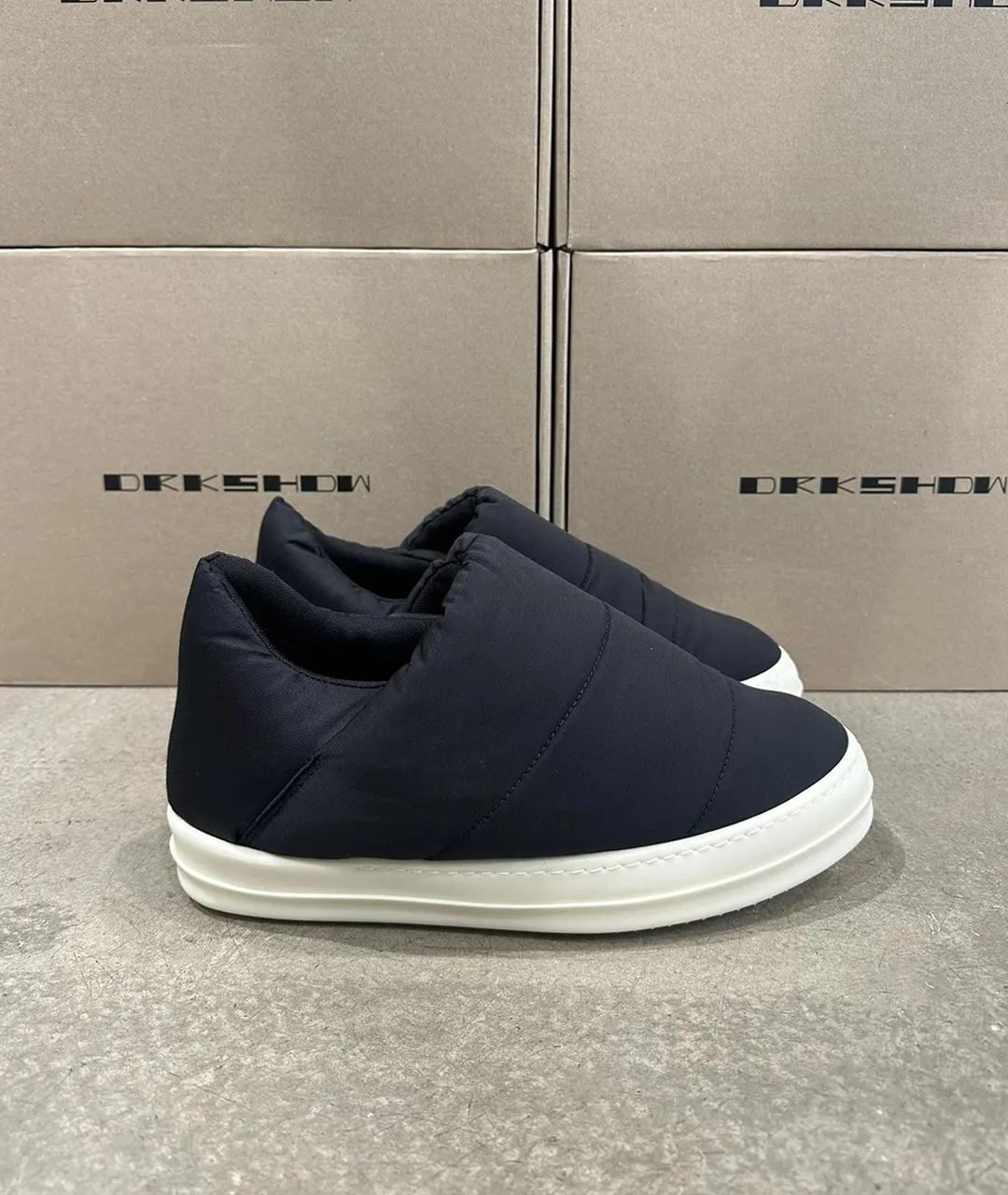 RICK OWENS Черные кеды, фото 2
