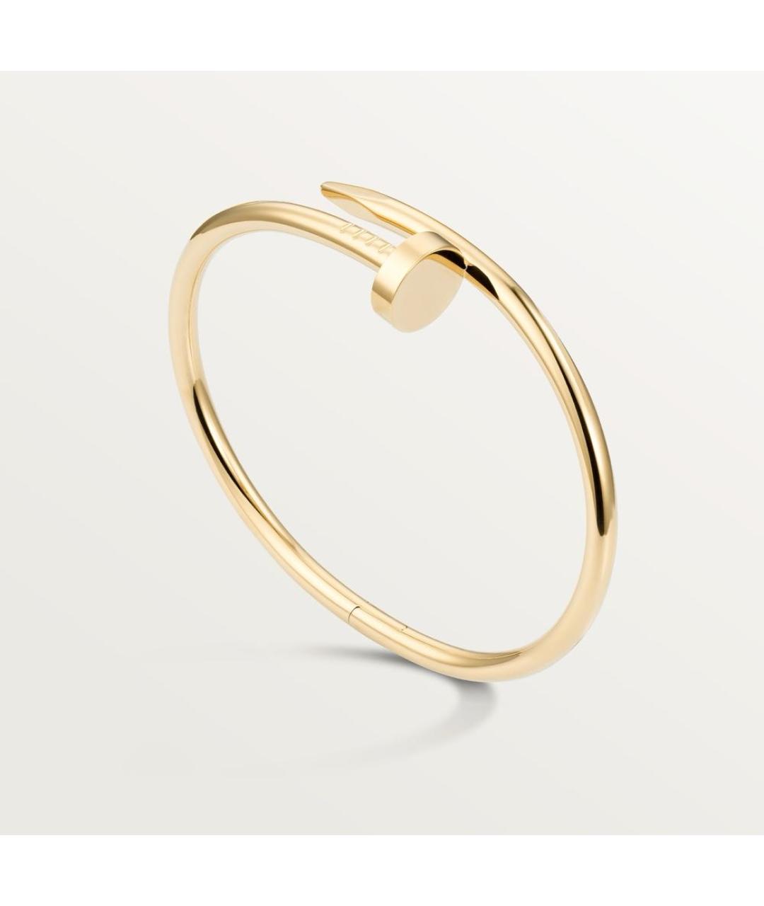 CARTIER Желтый браслет из желтого золота, фото 4