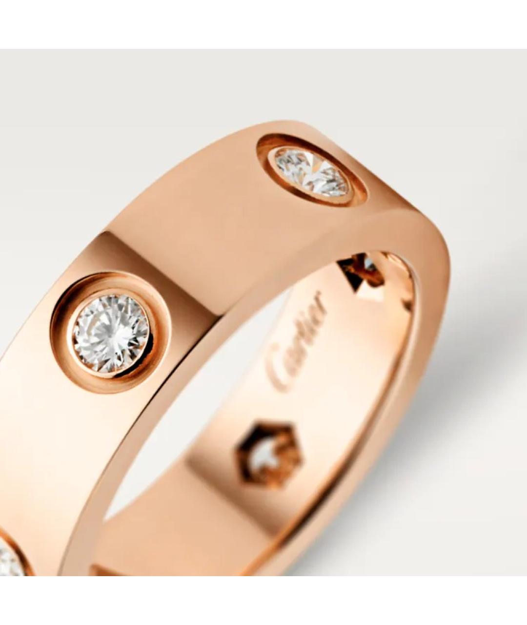 CARTIER Кольцо из розового золота, фото 4