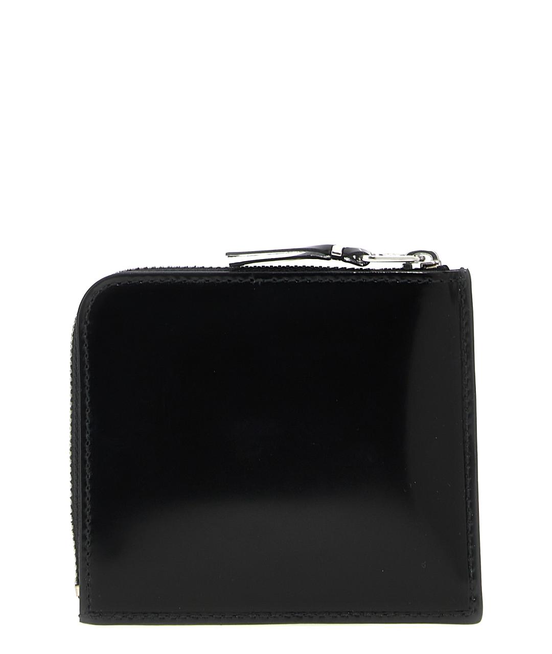 COMME DES GARÇONS WALLET Черный кожаный кошелек, фото 2