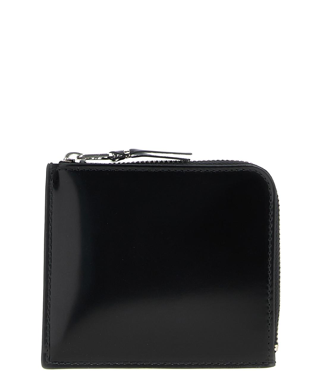 COMME DES GARÇONS WALLET Черный кожаный кошелек, фото 1