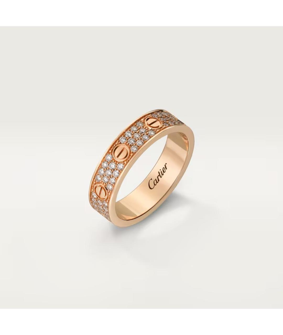 CARTIER Кольцо из розового золота, фото 2