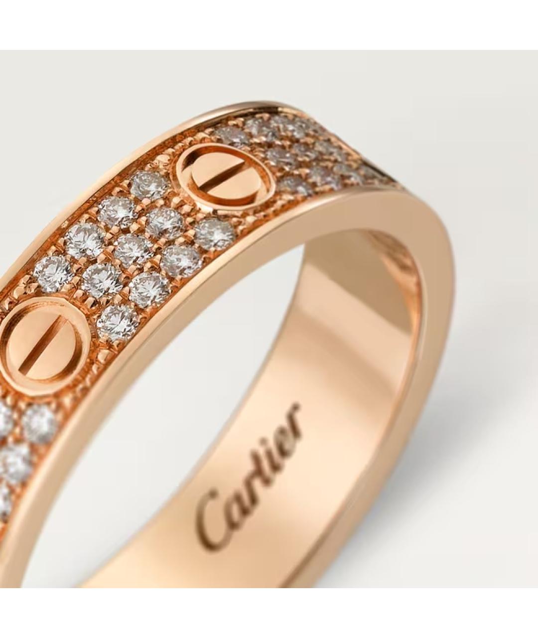 CARTIER Кольцо из розового золота, фото 3