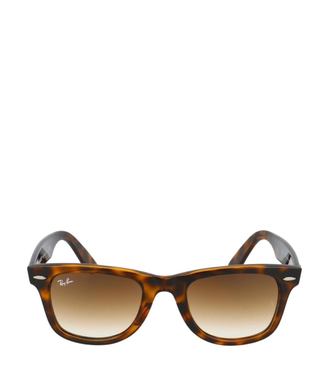 RAY BAN Коричневые солнцезащитные очки, фото 2