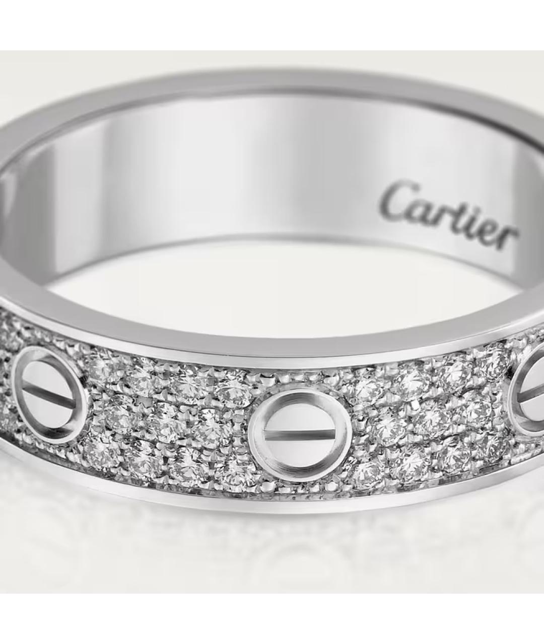 CARTIER Кольцо из белого золота, фото 4