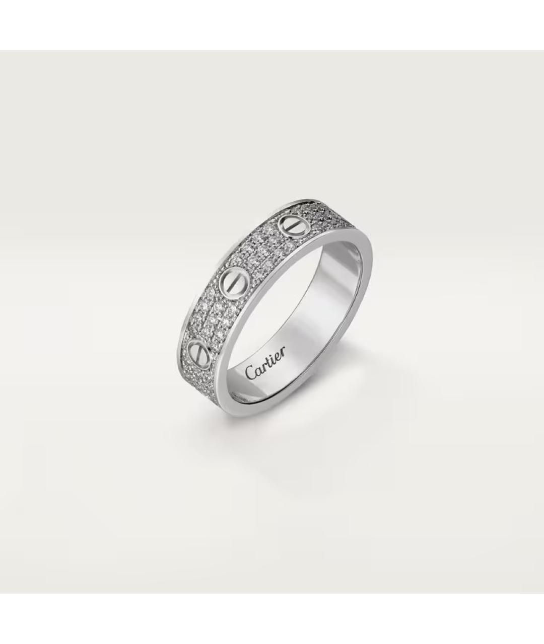 CARTIER Кольцо из белого золота, фото 3