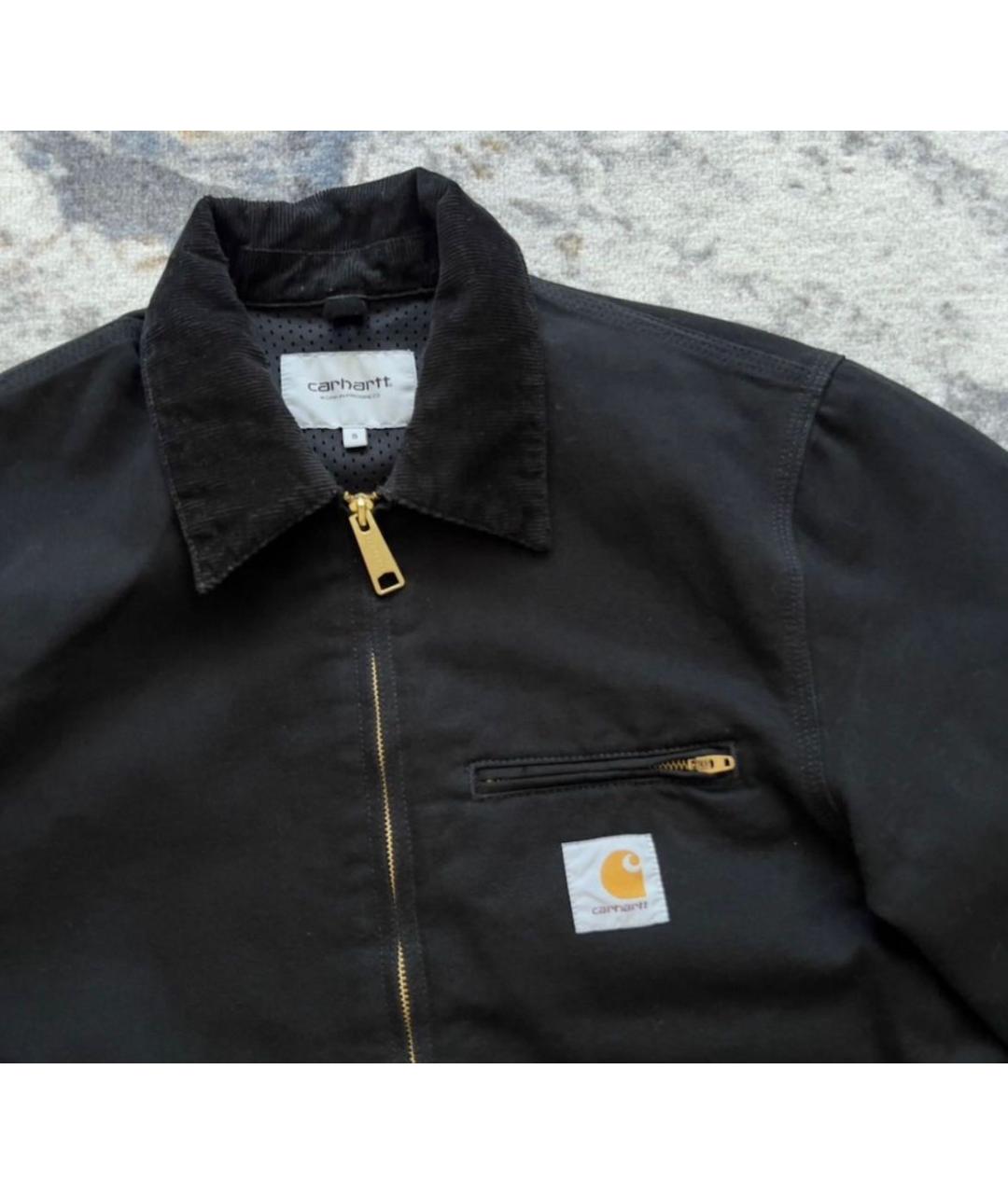 CARHARTT WIP Черная хлопковая куртка, фото 2