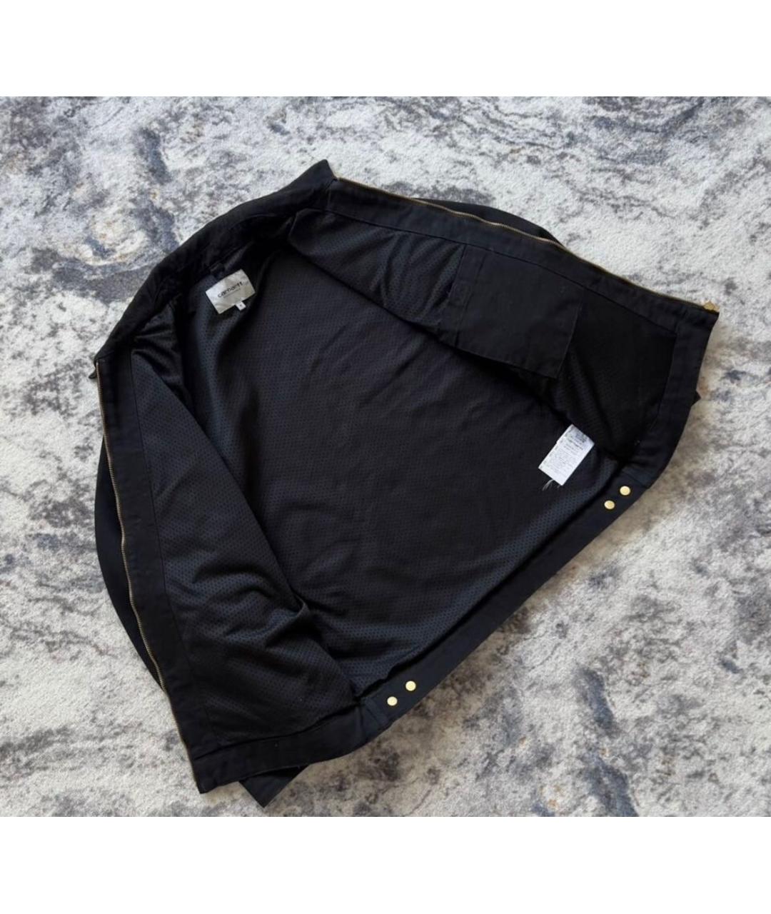 CARHARTT WIP Черная хлопковая куртка, фото 3
