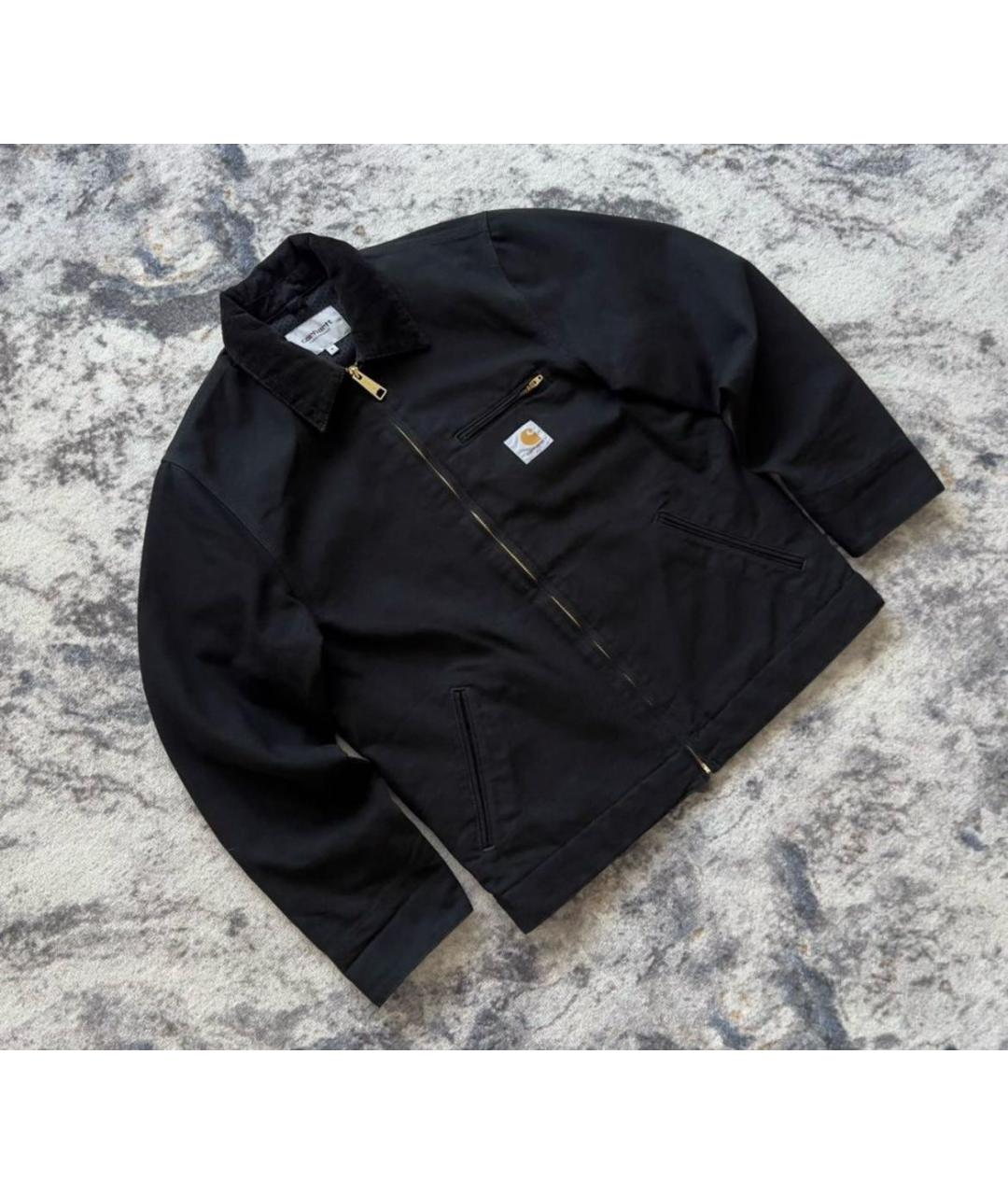 CARHARTT WIP Черная хлопковая куртка, фото 6