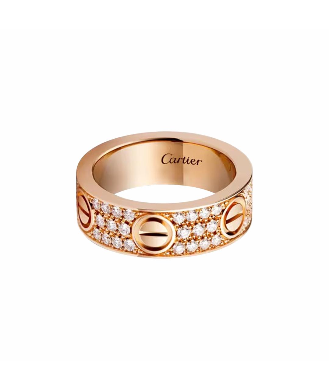 CARTIER Кольцо из розового золота, фото 1