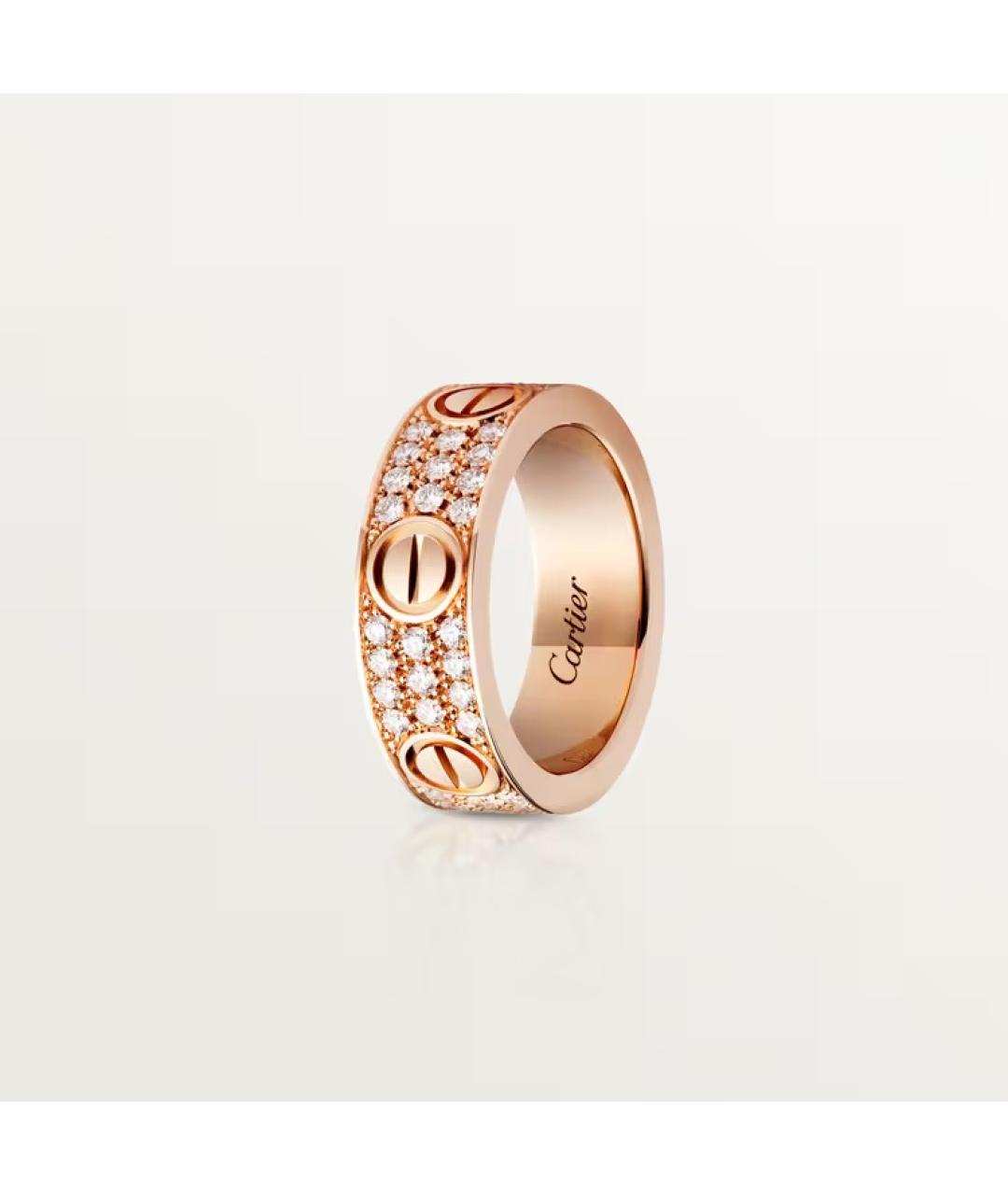 CARTIER Кольцо из розового золота, фото 2