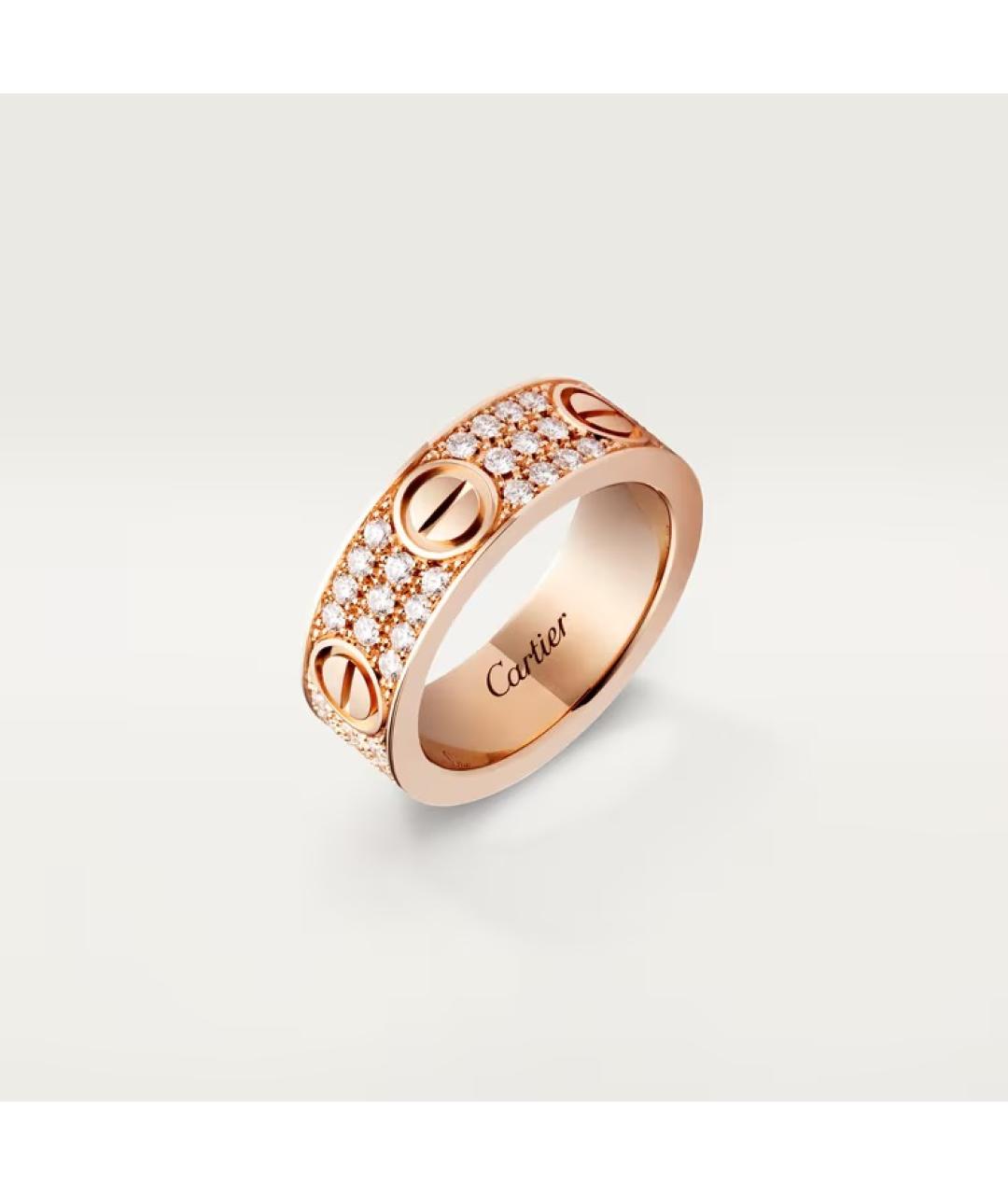 CARTIER Кольцо из розового золота, фото 4