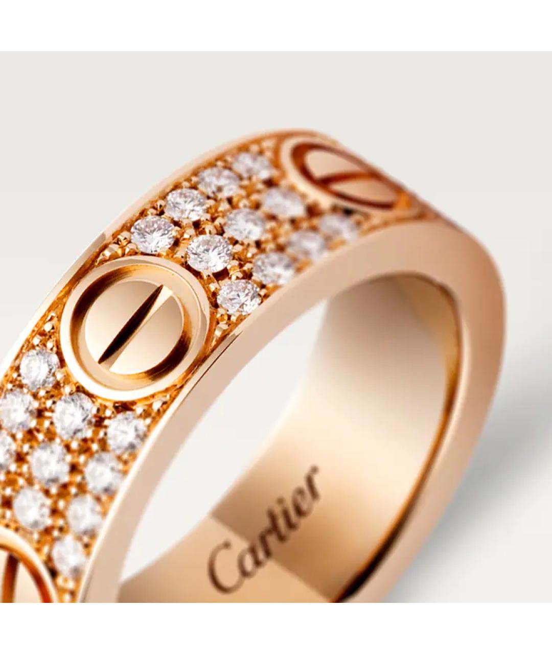 CARTIER Кольцо из розового золота, фото 5