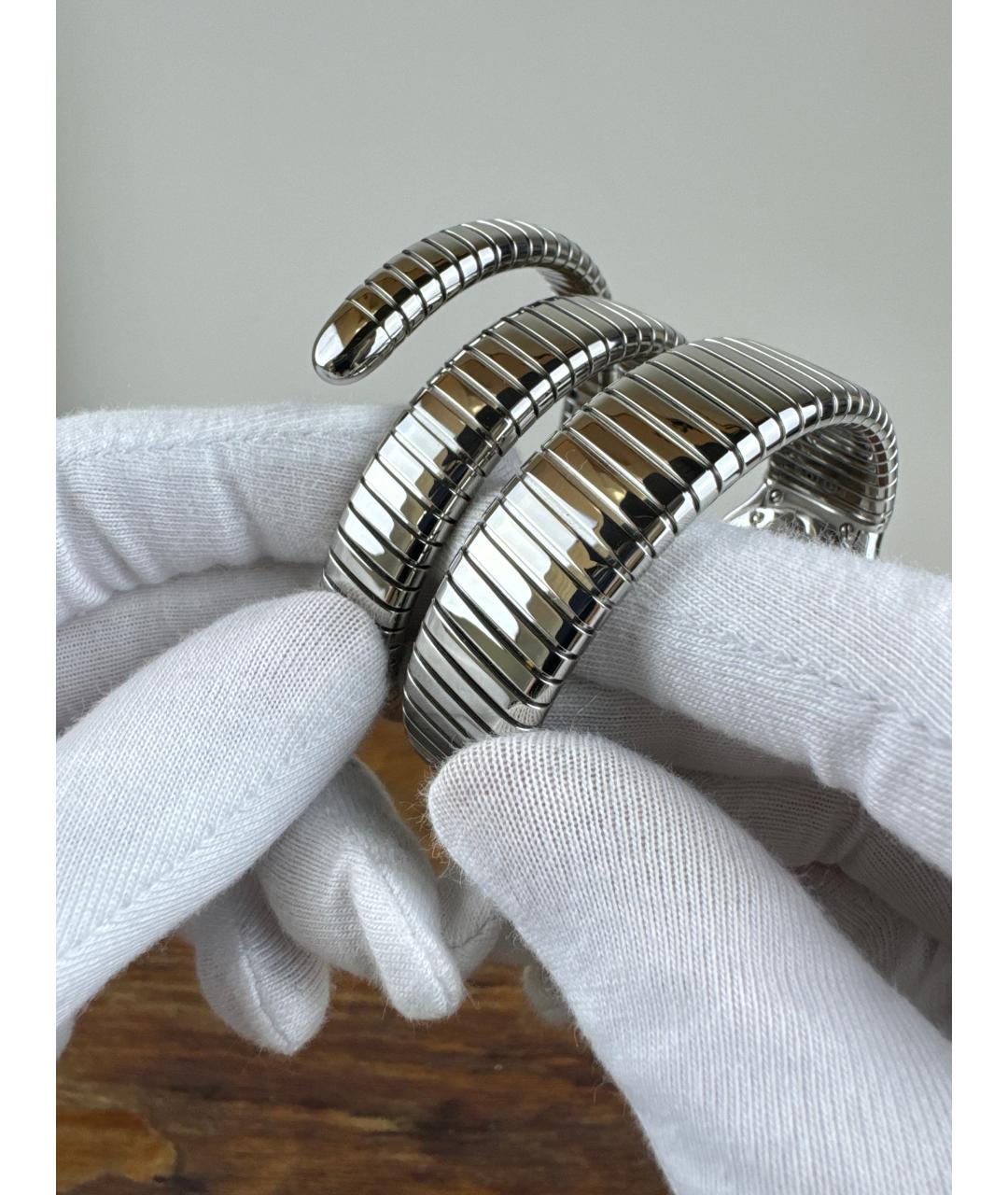 BVLGARI Серебряные стальные часы, фото 8