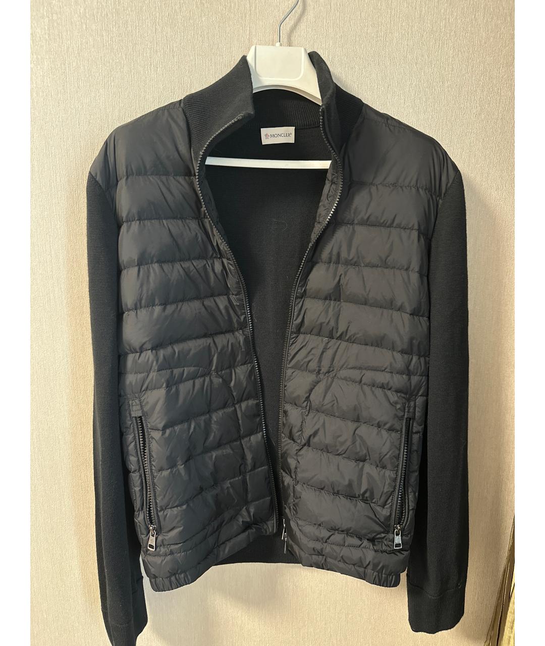 MONCLER Черная куртка, фото 5