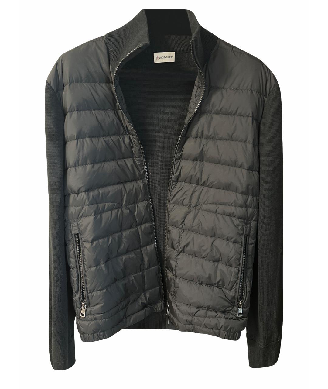 MONCLER Черная куртка, фото 1