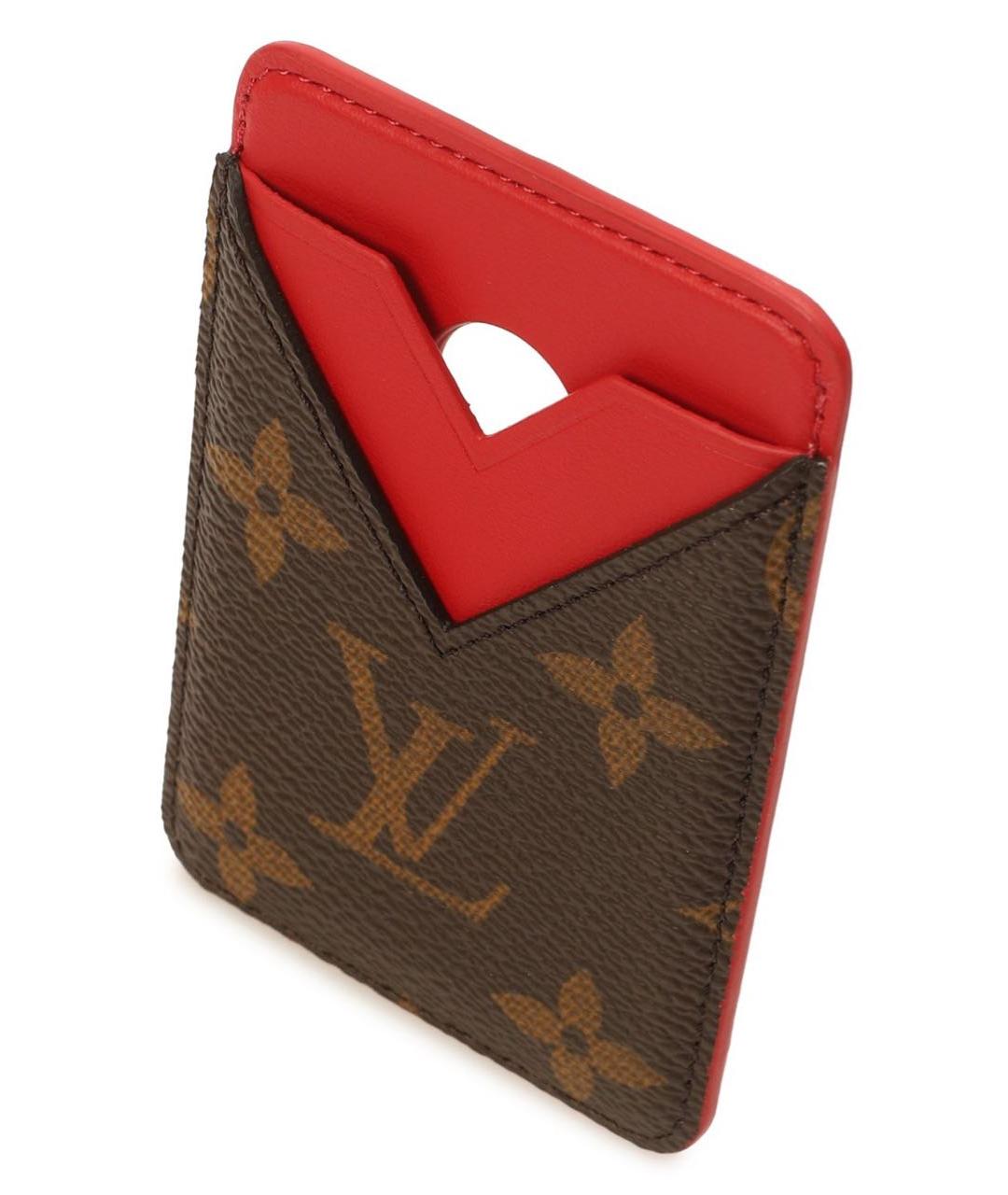 LOUIS VUITTON Красный кардхолдер, фото 3