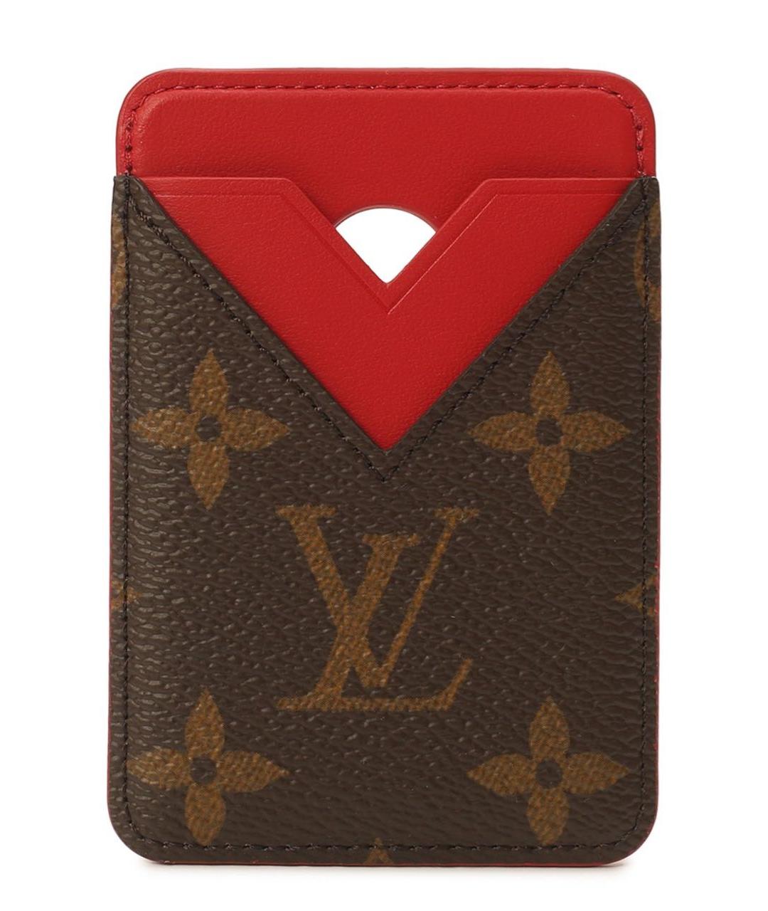 LOUIS VUITTON Красный кардхолдер, фото 1