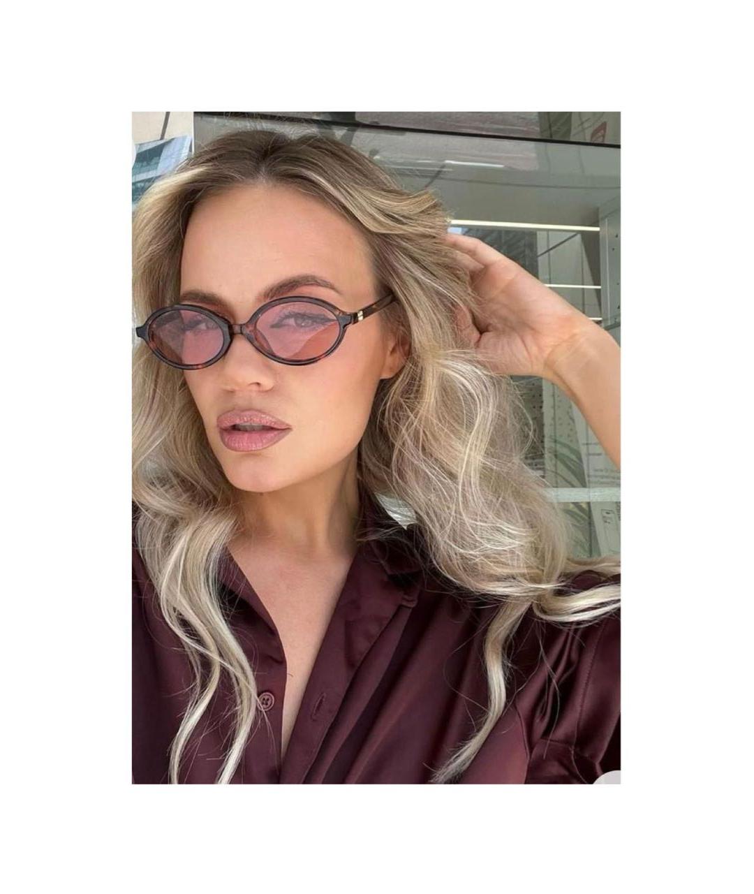 MIU MIU Коричневые солнцезащитные очки, фото 5