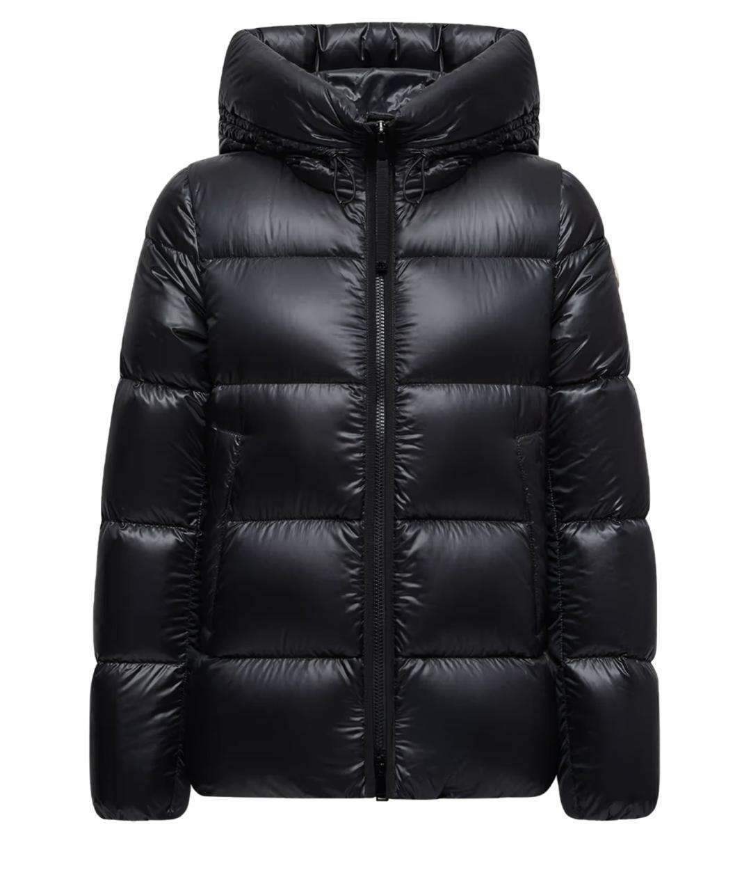 MONCLER Черная полиамидовая куртка, фото 1
