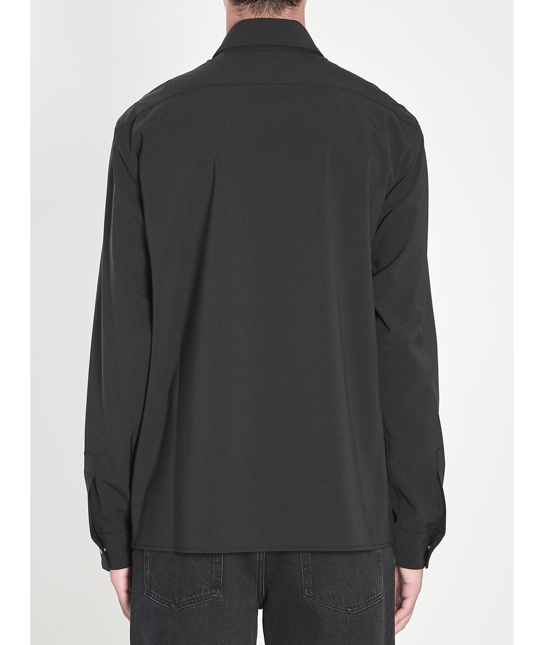 MONCLER Черная кэжуал рубашка, фото 4