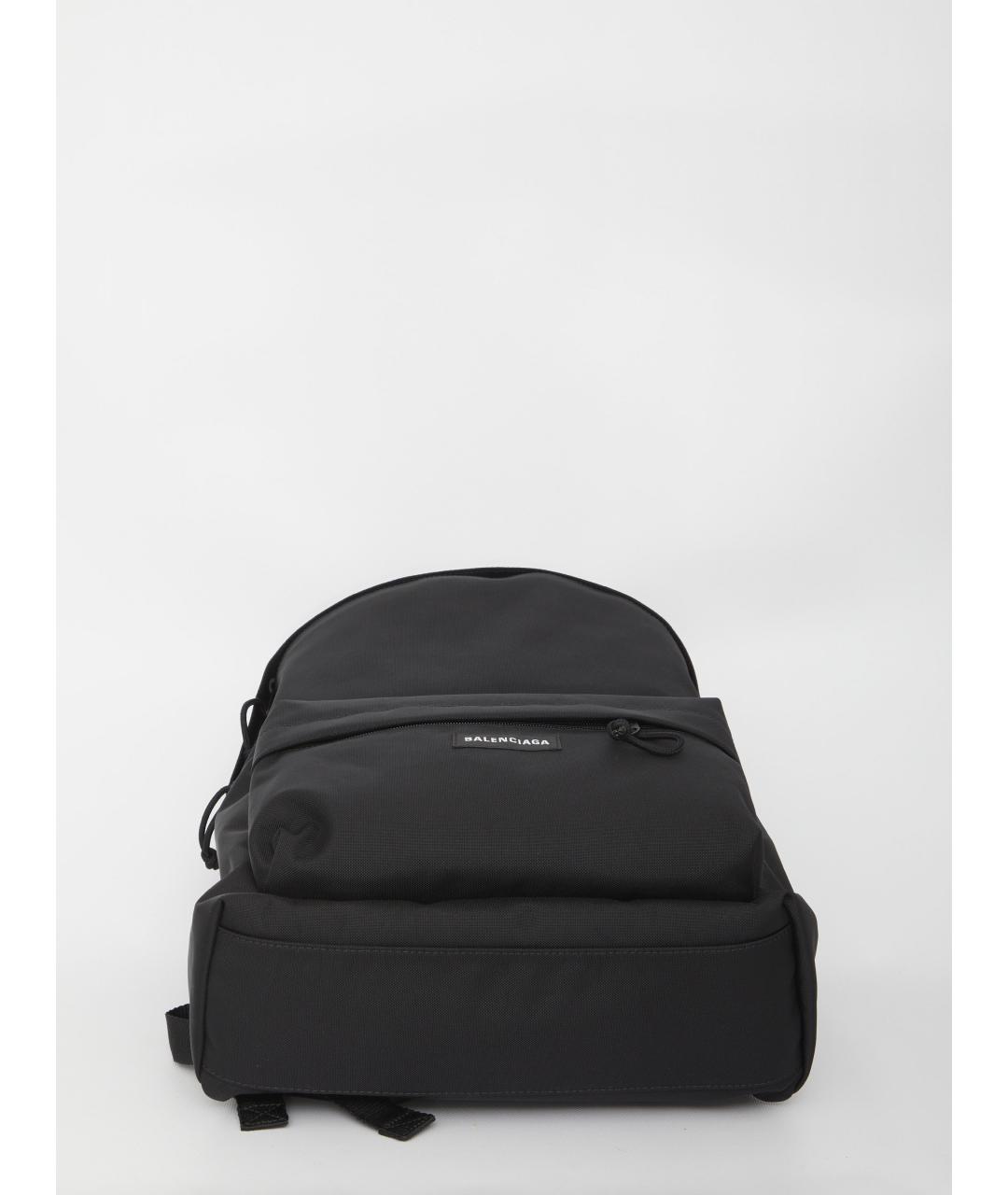 BALENCIAGA Черный синтетический рюкзак, фото 3