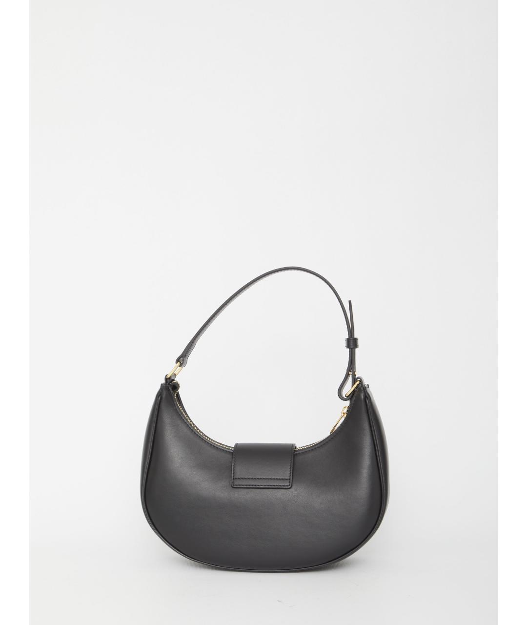 CELINE Черная кожаная сумка через плечо, фото 3