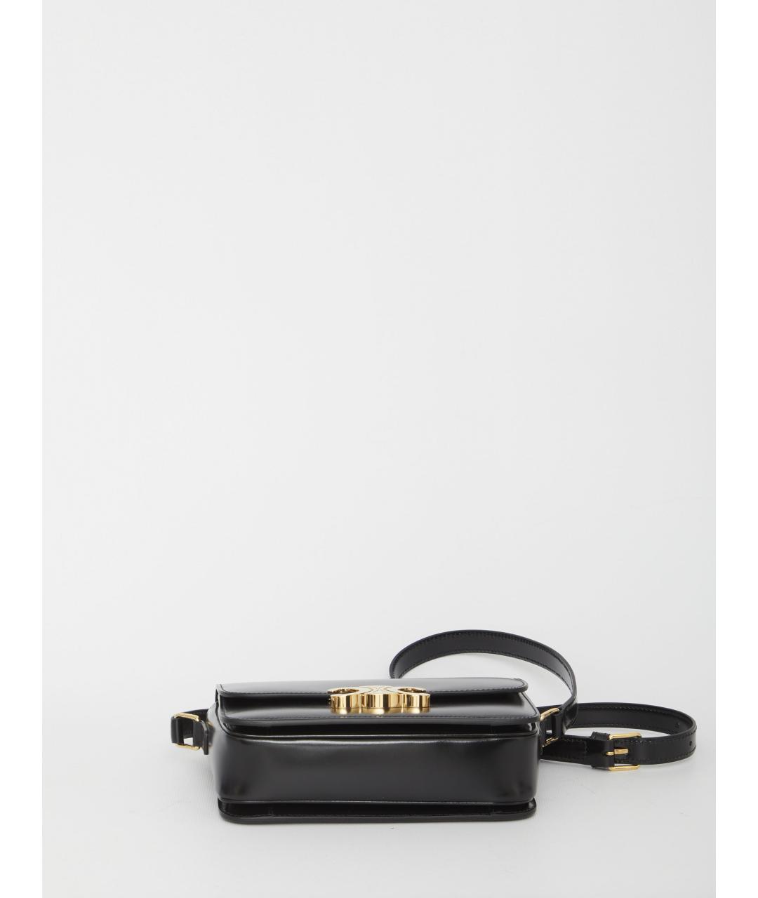 CELINE Черная кожаная сумка через плечо, фото 3