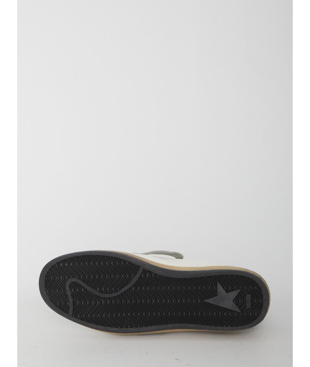 GOLDEN GOOSE DELUXE BRAND Белые кожаные кроссовки, фото 4