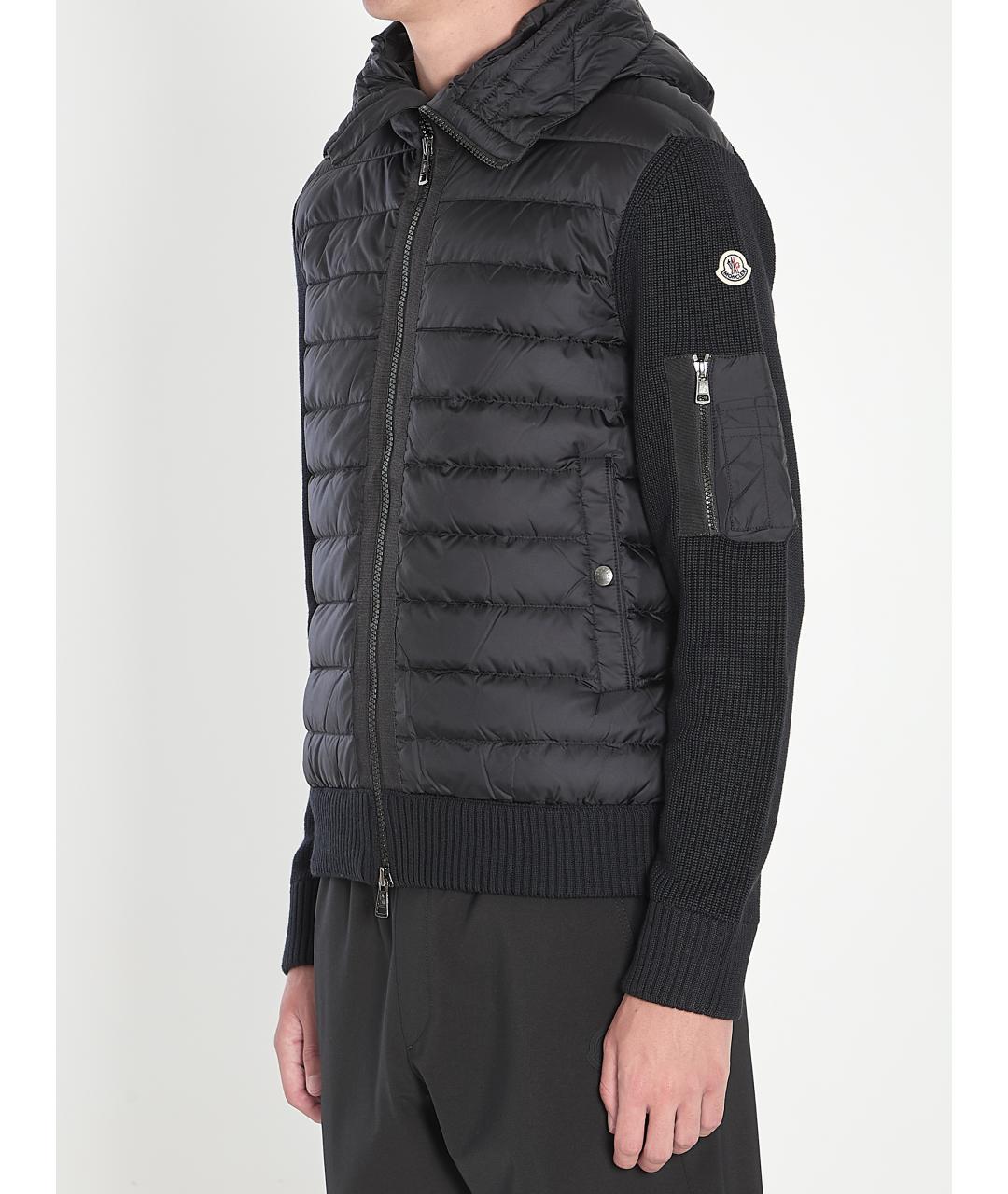 MONCLER Черная куртка, фото 3