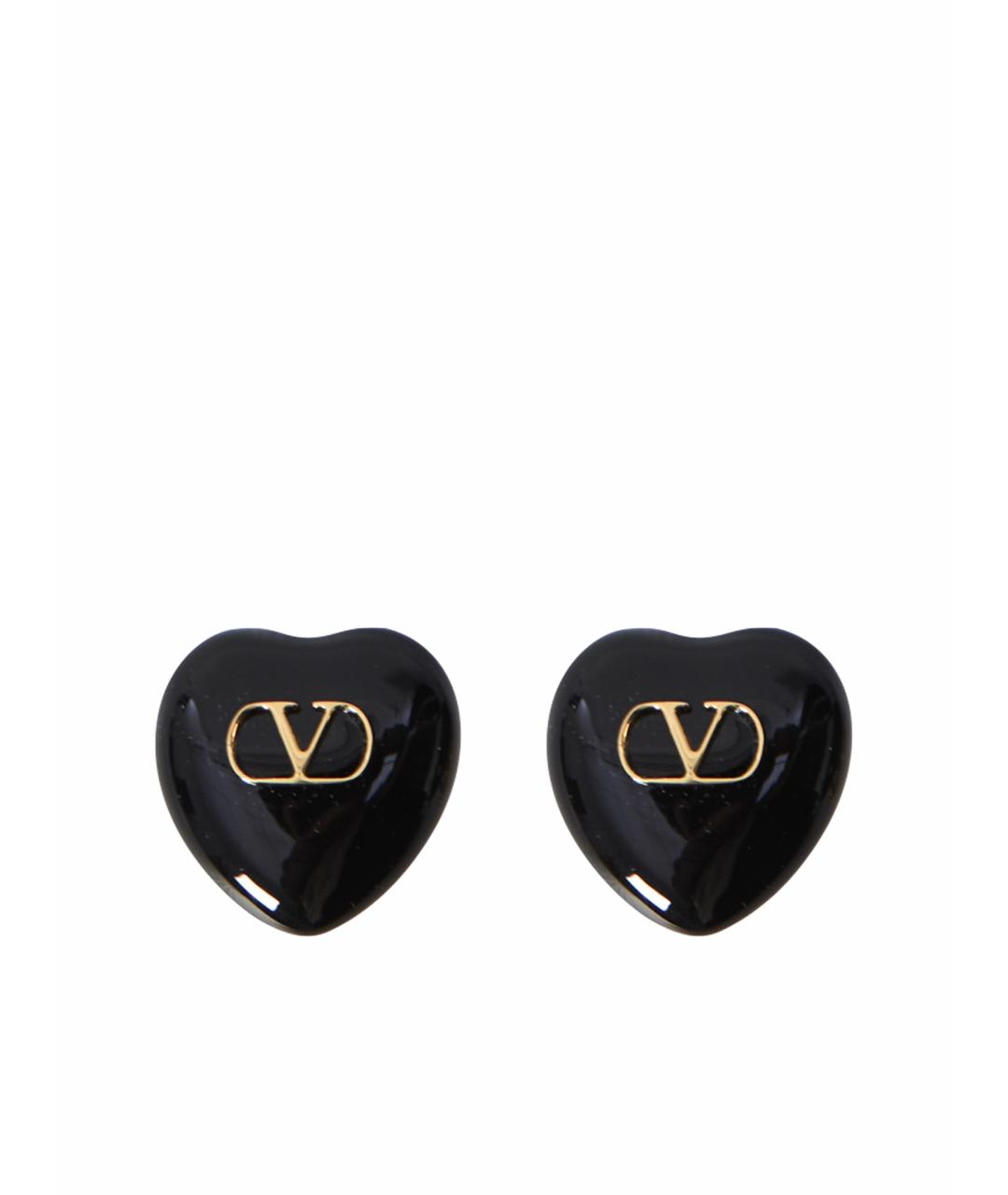 VALENTINO Черные серьги, фото 1