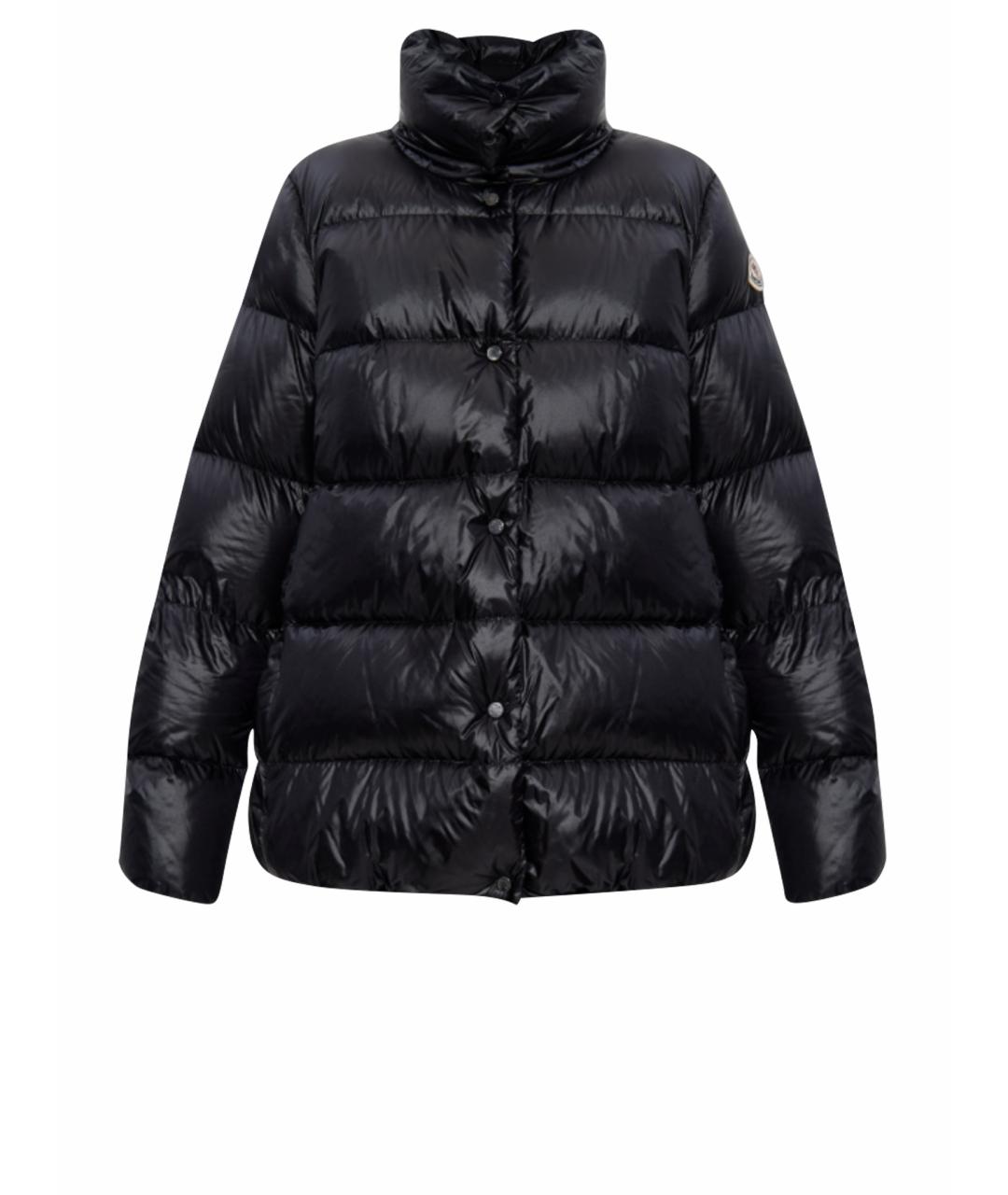 MONCLER Черная полиамидовая куртка, фото 1