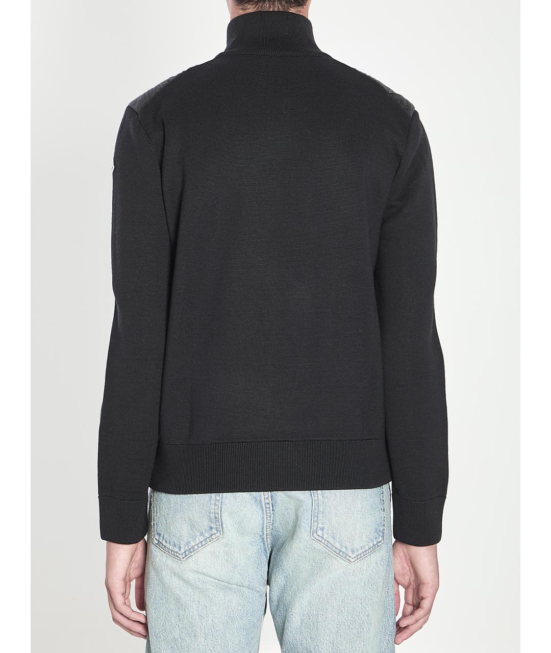 MONCLER Черный кардиган, фото 5