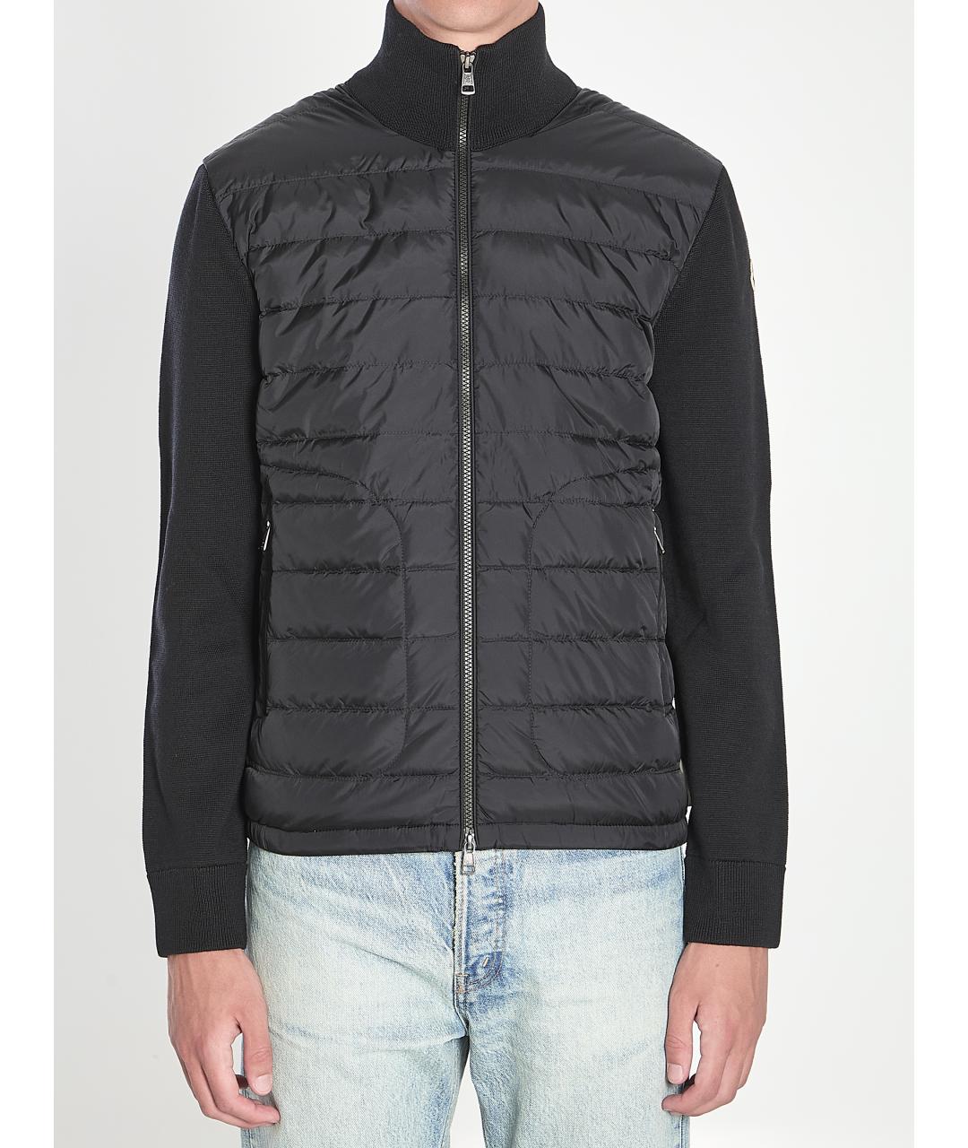 MONCLER Черный кардиган, фото 2