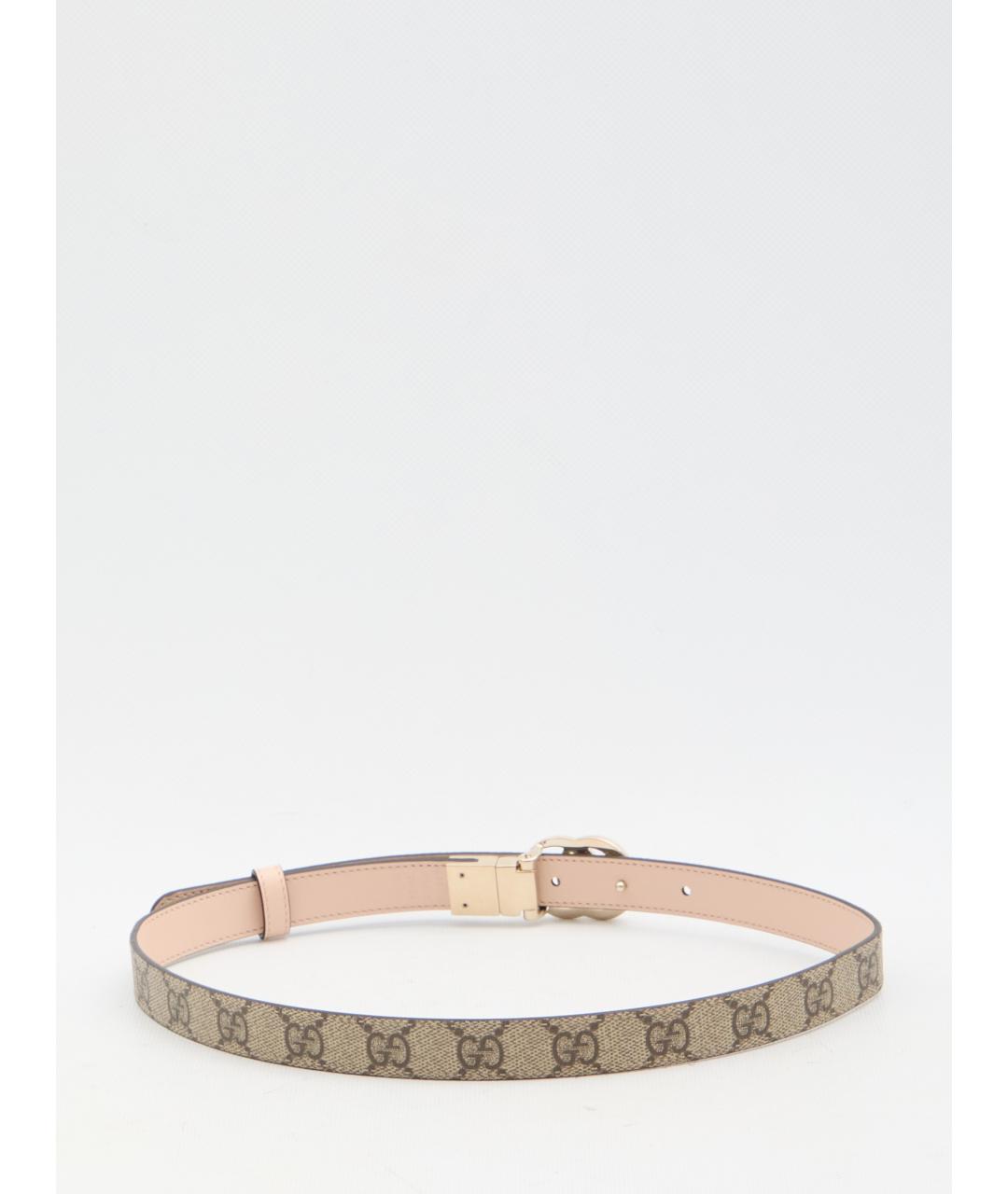 GUCCI Бежевый ремень, фото 2