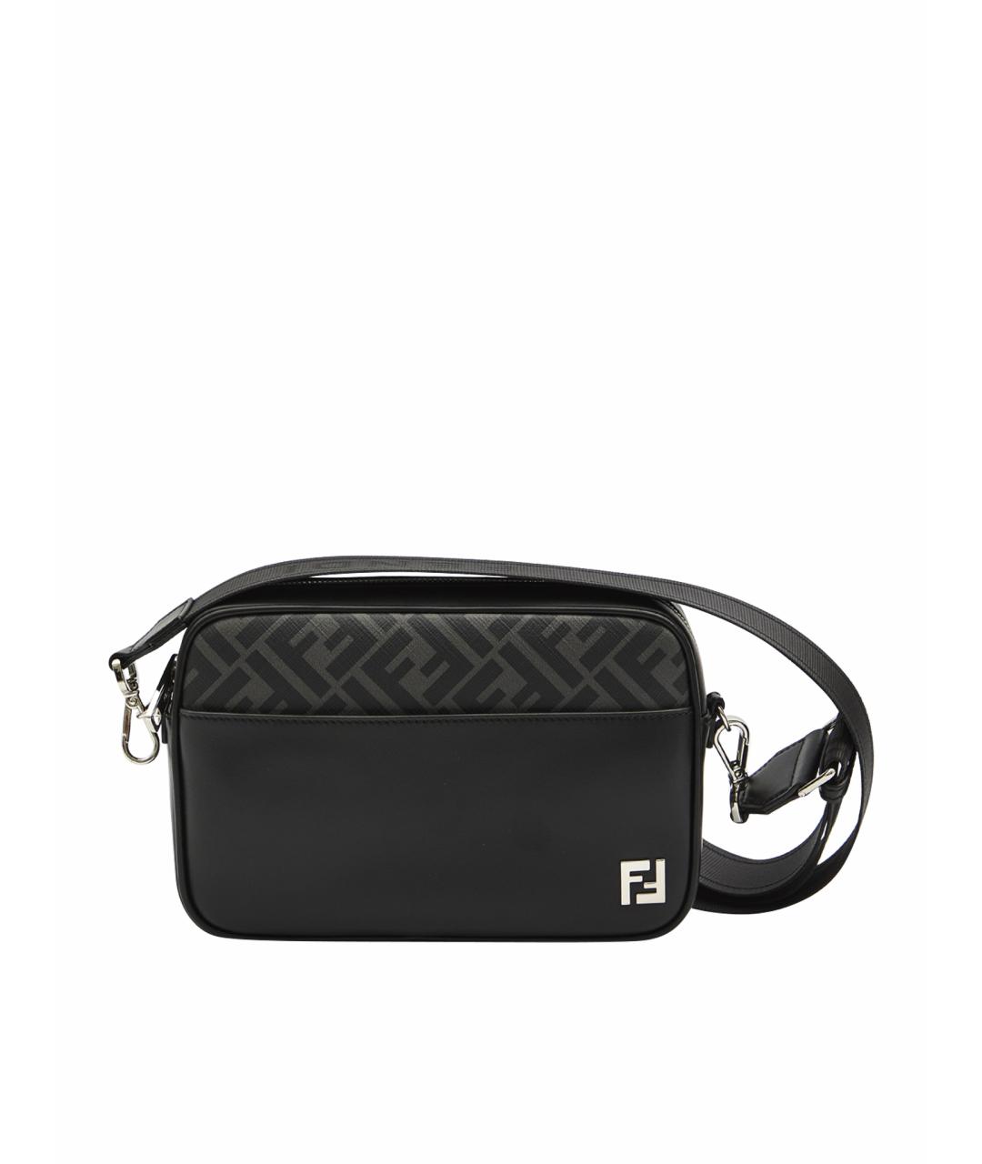 FENDI Черная сумка на плечо, фото 1